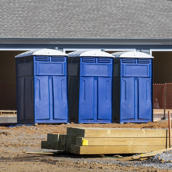 are there any restrictions on what items can be disposed of in the porta potties in Warren Ohio